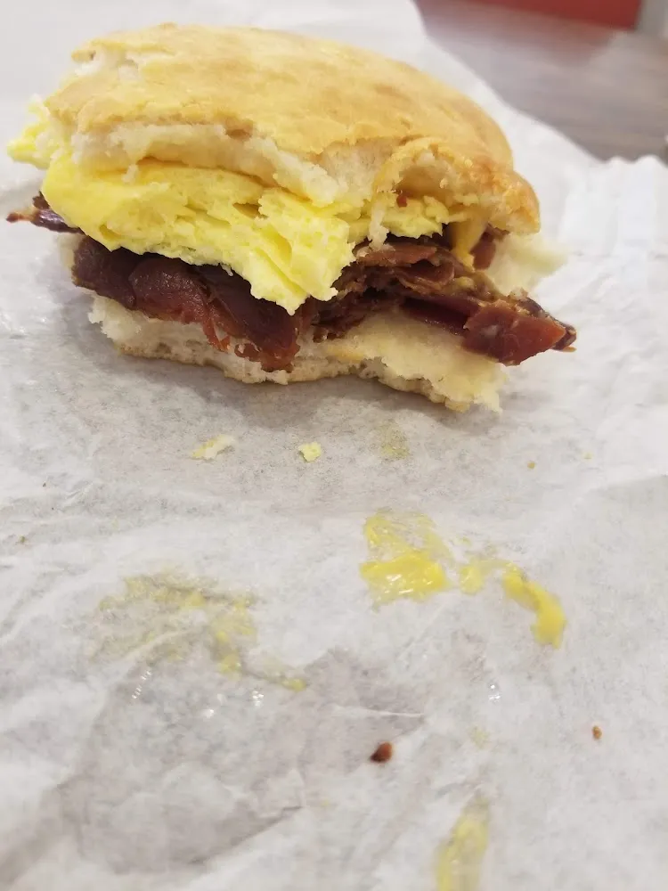 Bacon Egg and Cheese Biscuit